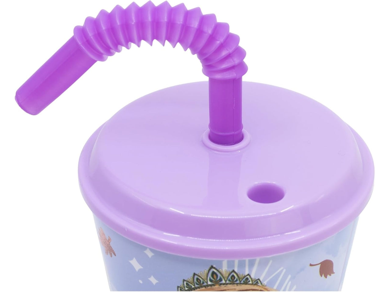 Frozen 2 bicchiere con cannuccia 430ml
