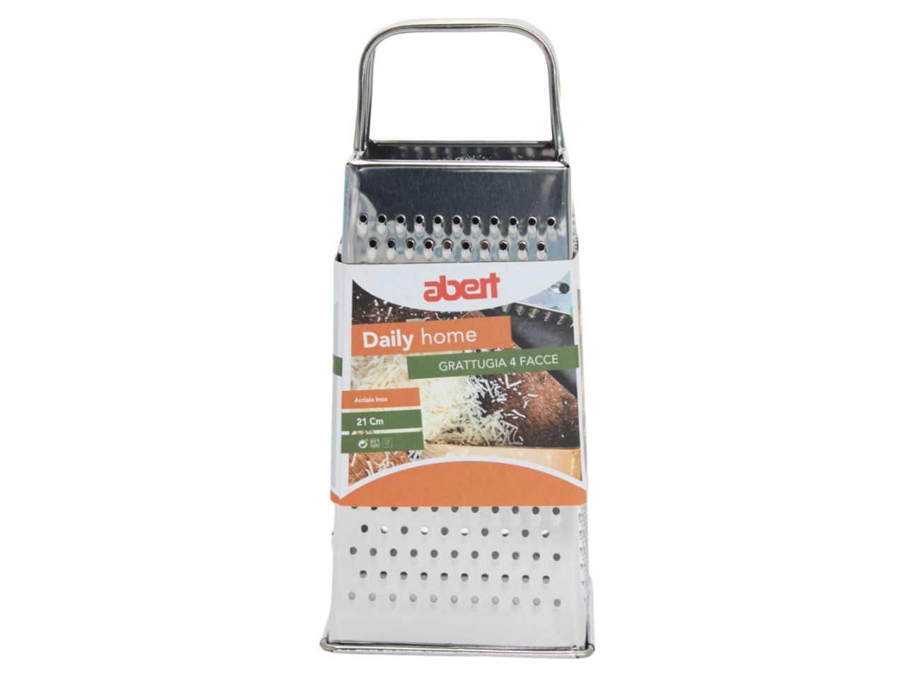 Daily grattugia 4 facce in acciaio inox 21cm