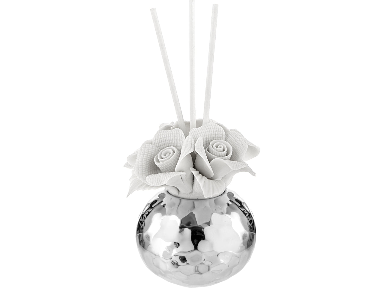 Profumatore rose-bianco 6x6cm