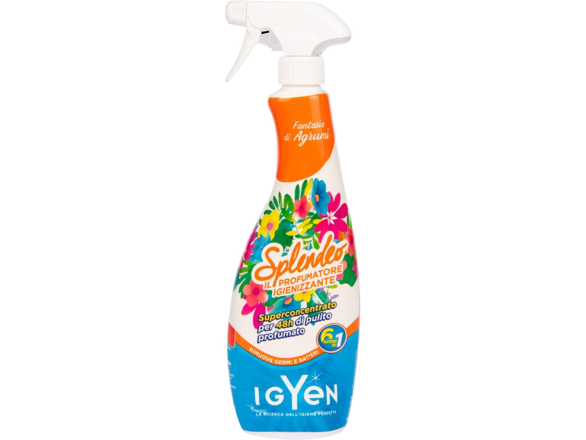 Splendeo igienizzante spray 750ml fantasia di agrumi  $