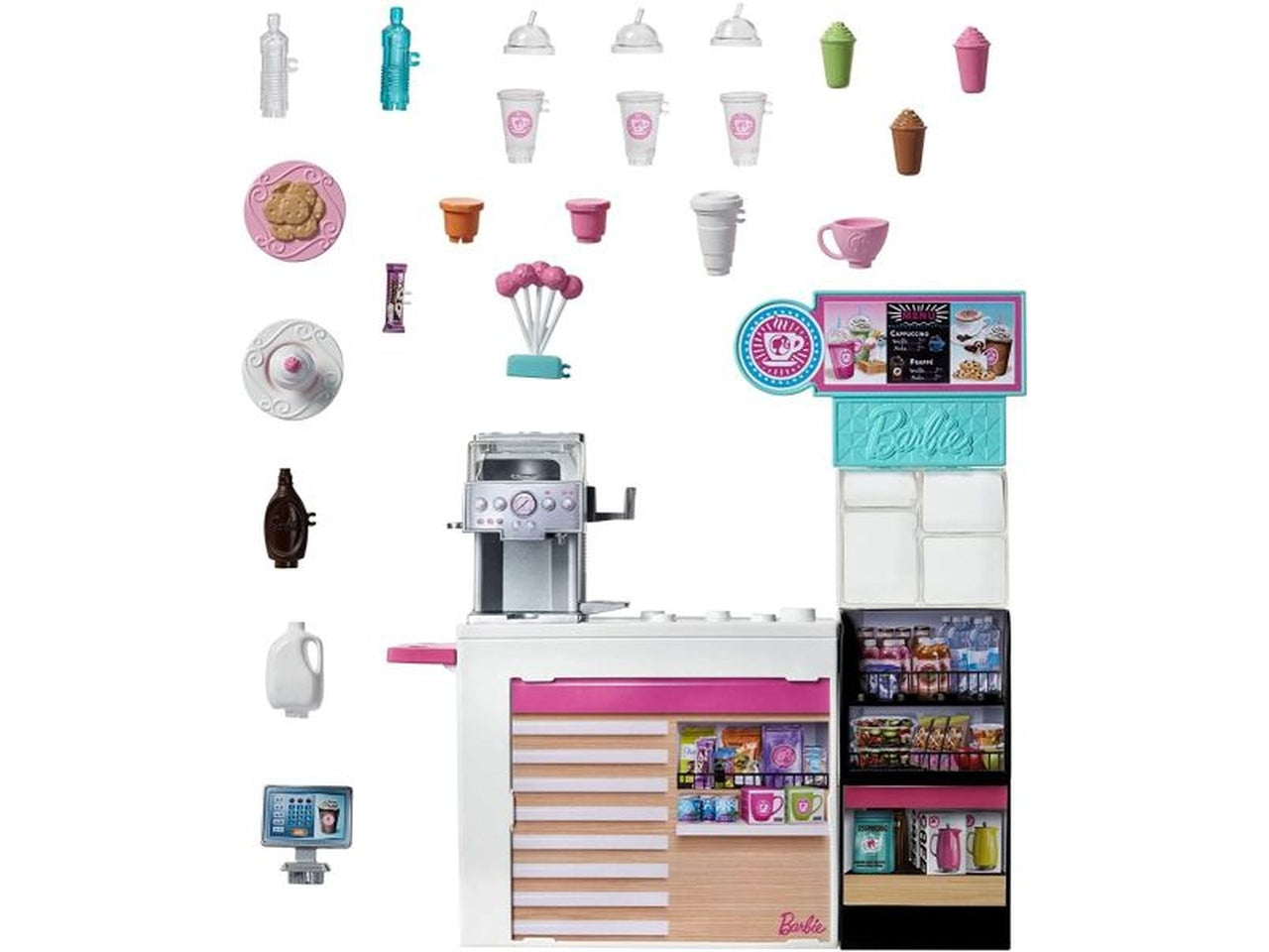 Barbie carriere coffee shop