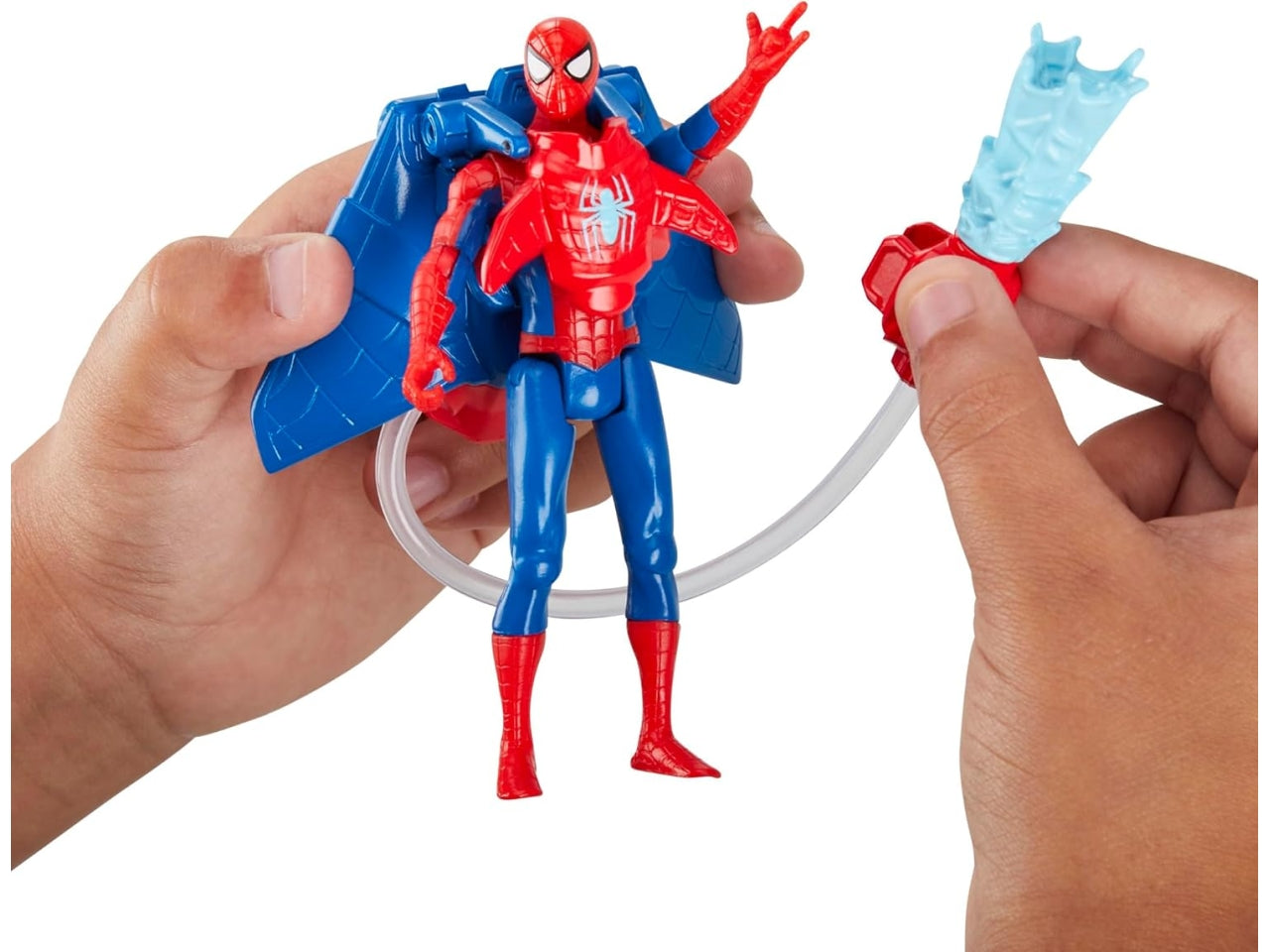 Spiderman 10cmn con lacia acqua
