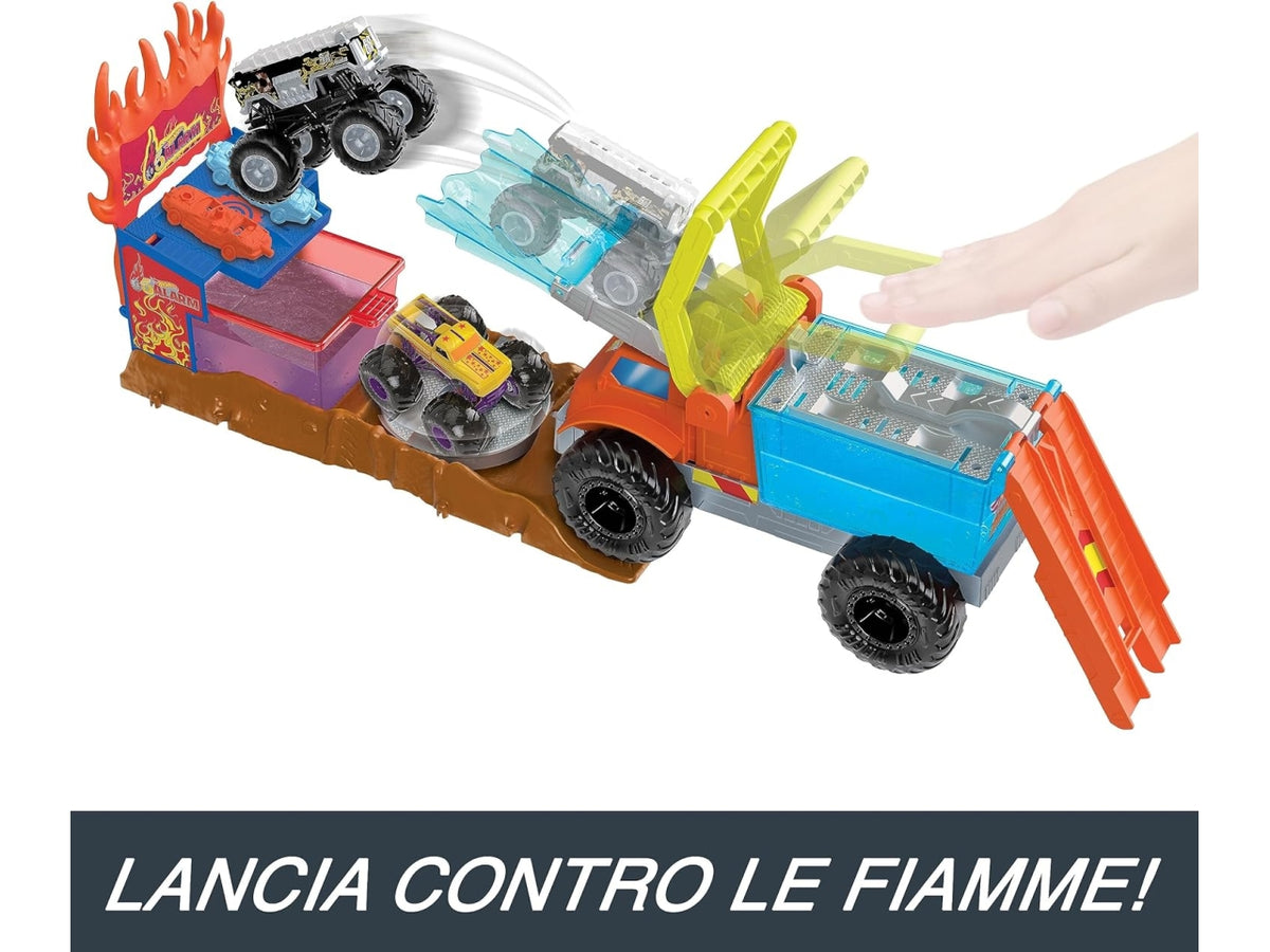 Hot wheels monster truck arena
