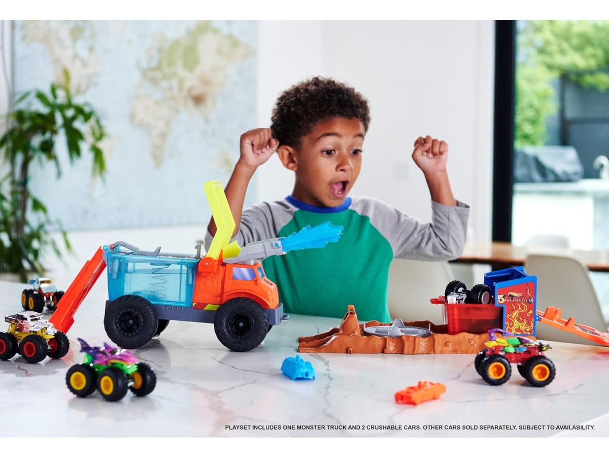 Hot wheels monster truck arena