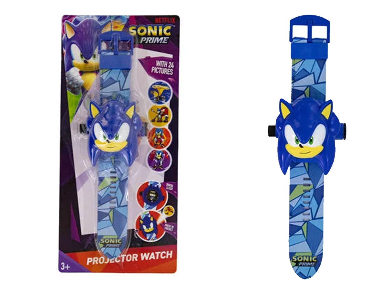 Sonic orologio con proiettore