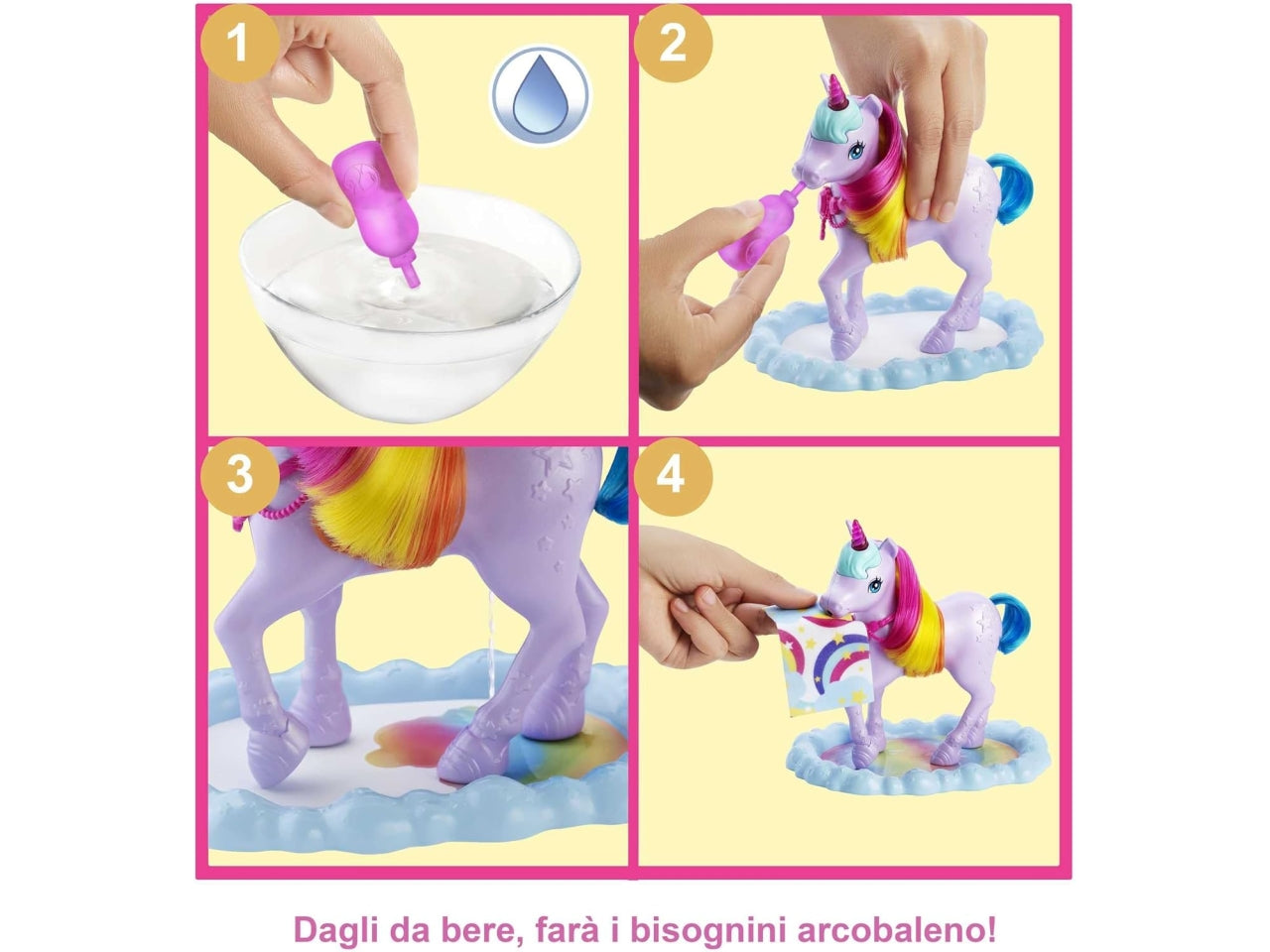 Barbie dreamtopia con unicorno e accesori
