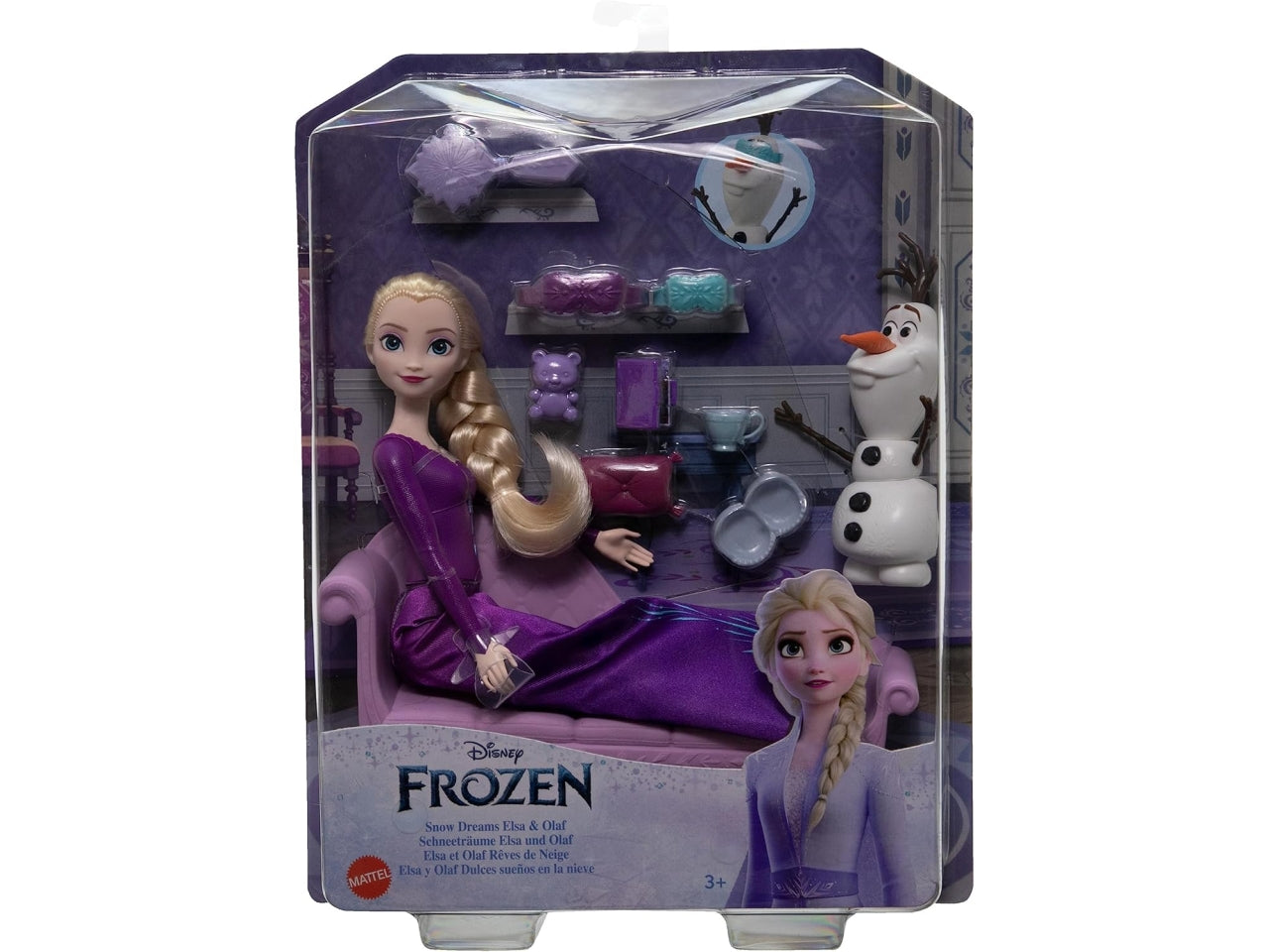 Elsa e olaf sogni di neve con accessori