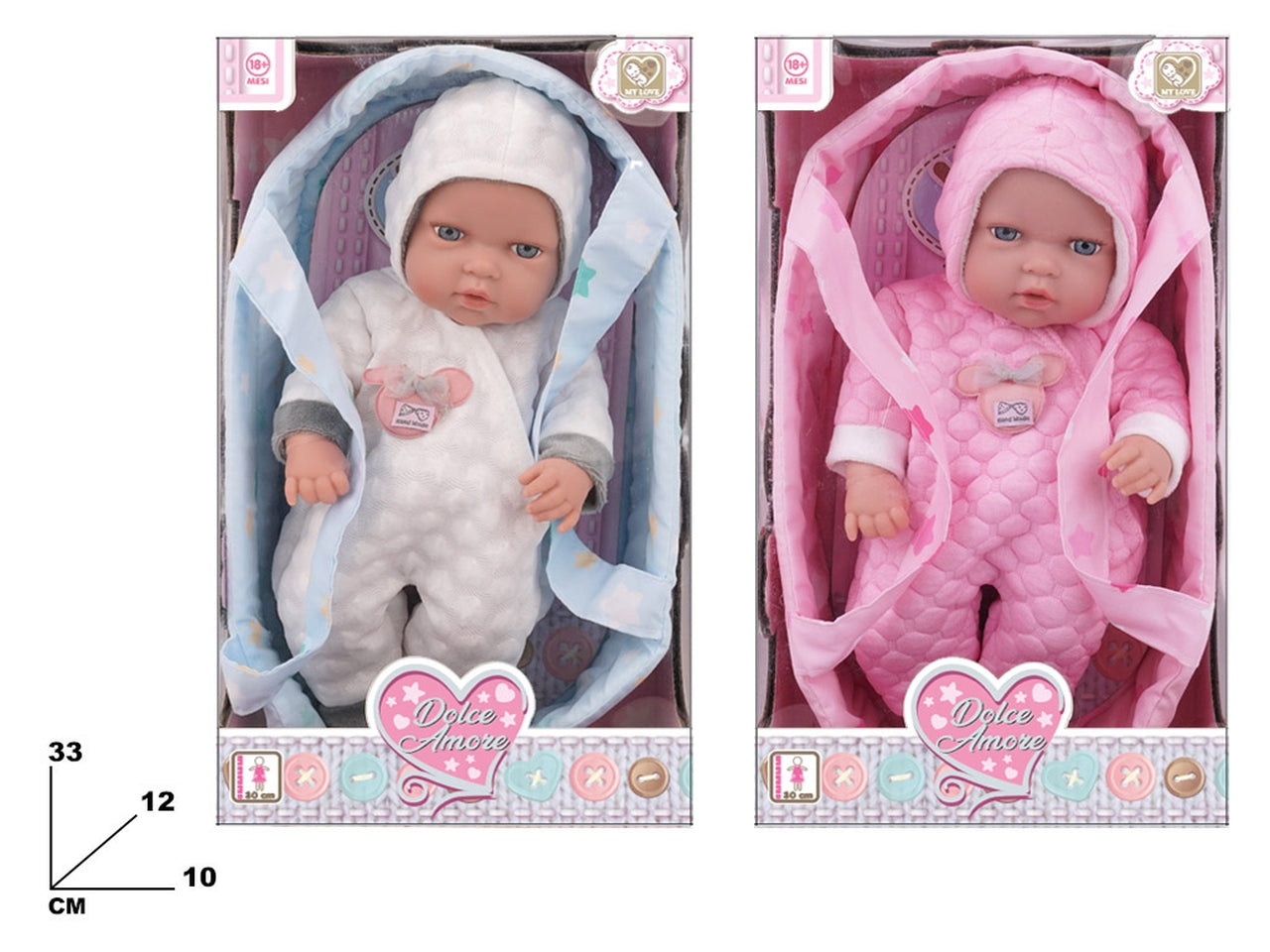 Bebe'dolce amore 30cm