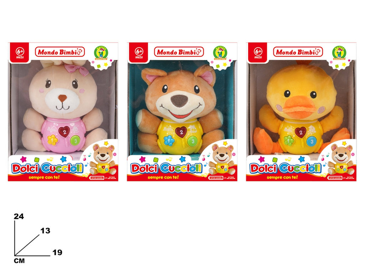 Mondo bimbi dolce cucciolo pelucheass.