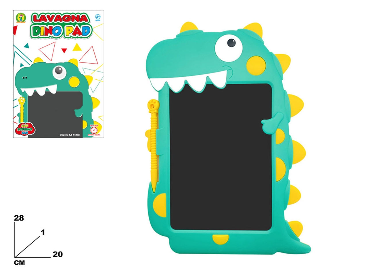 Lavagna dino pad 30cm