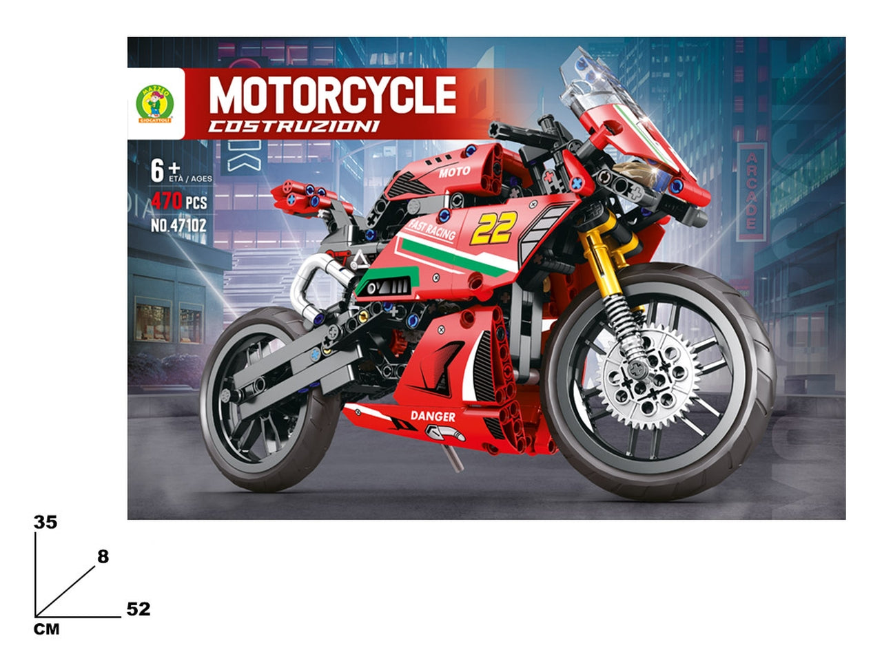 Costruzioni motorcycle 470pz