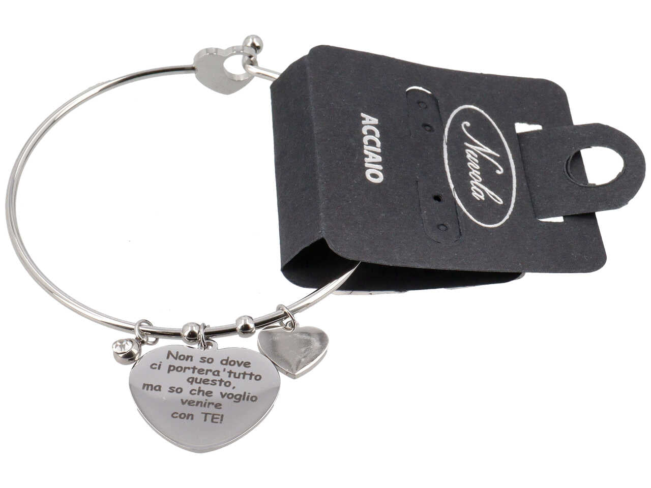 Bracciale rigido non so dove ci porterÃ 