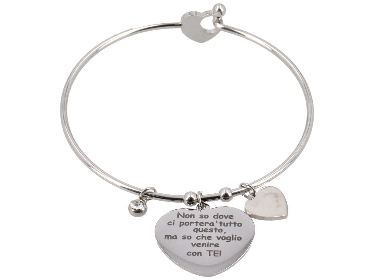 Bracciale rigido non so dove ci porterÃ 
