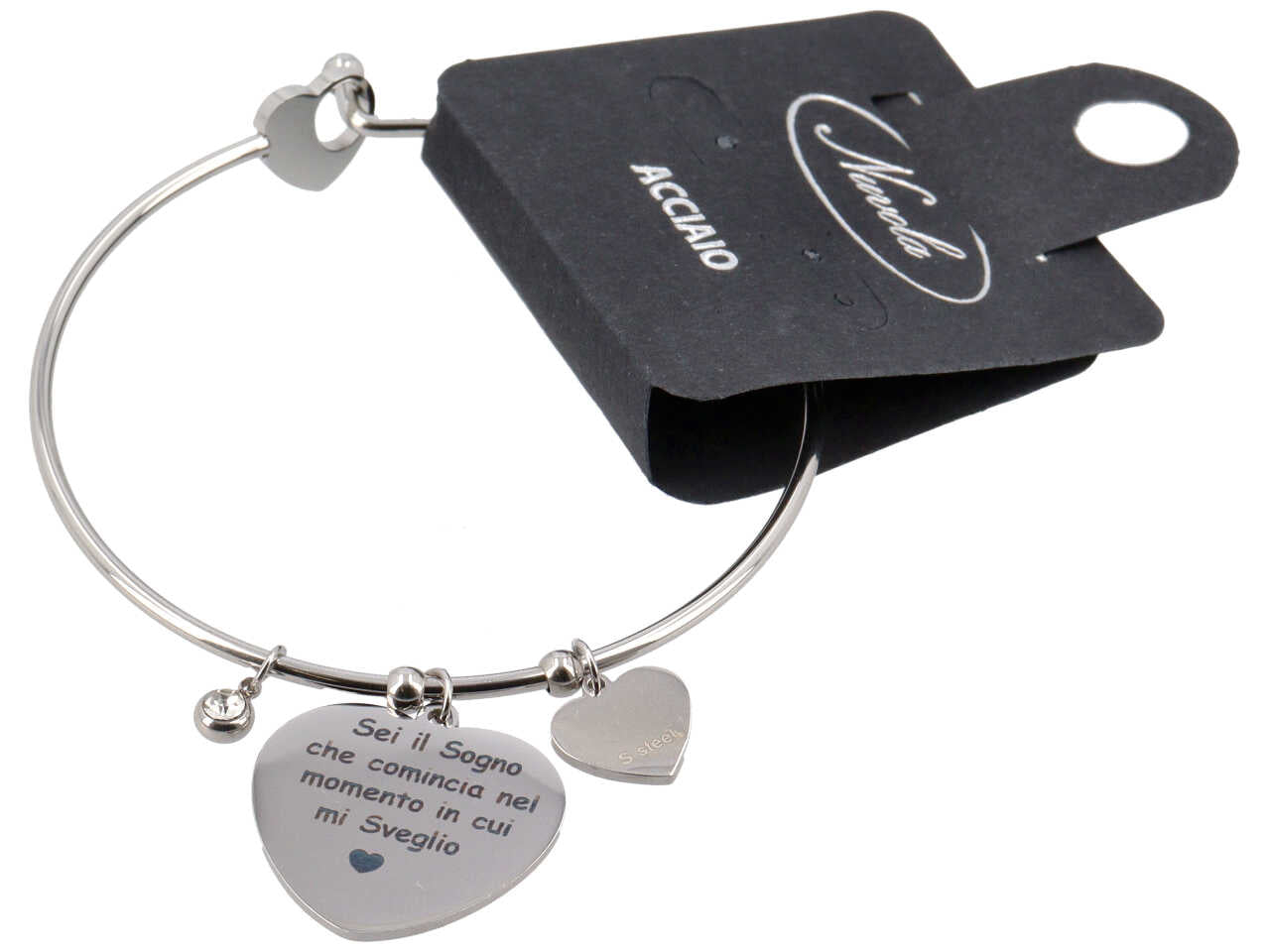 Bracciale rigido sei il sogno che comincia