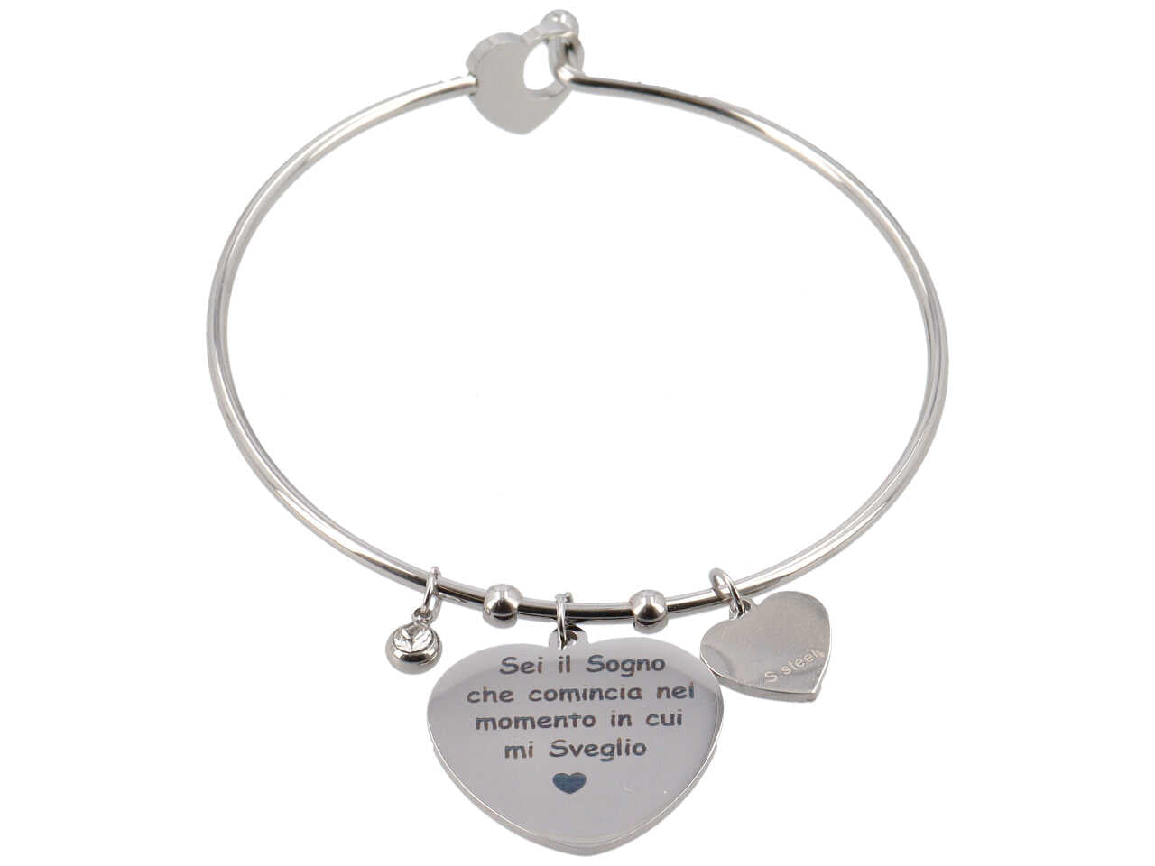 Bracciale rigido sei il sogno che comincia