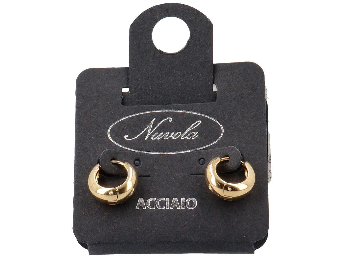 Cerchietti chunky 10mm oro