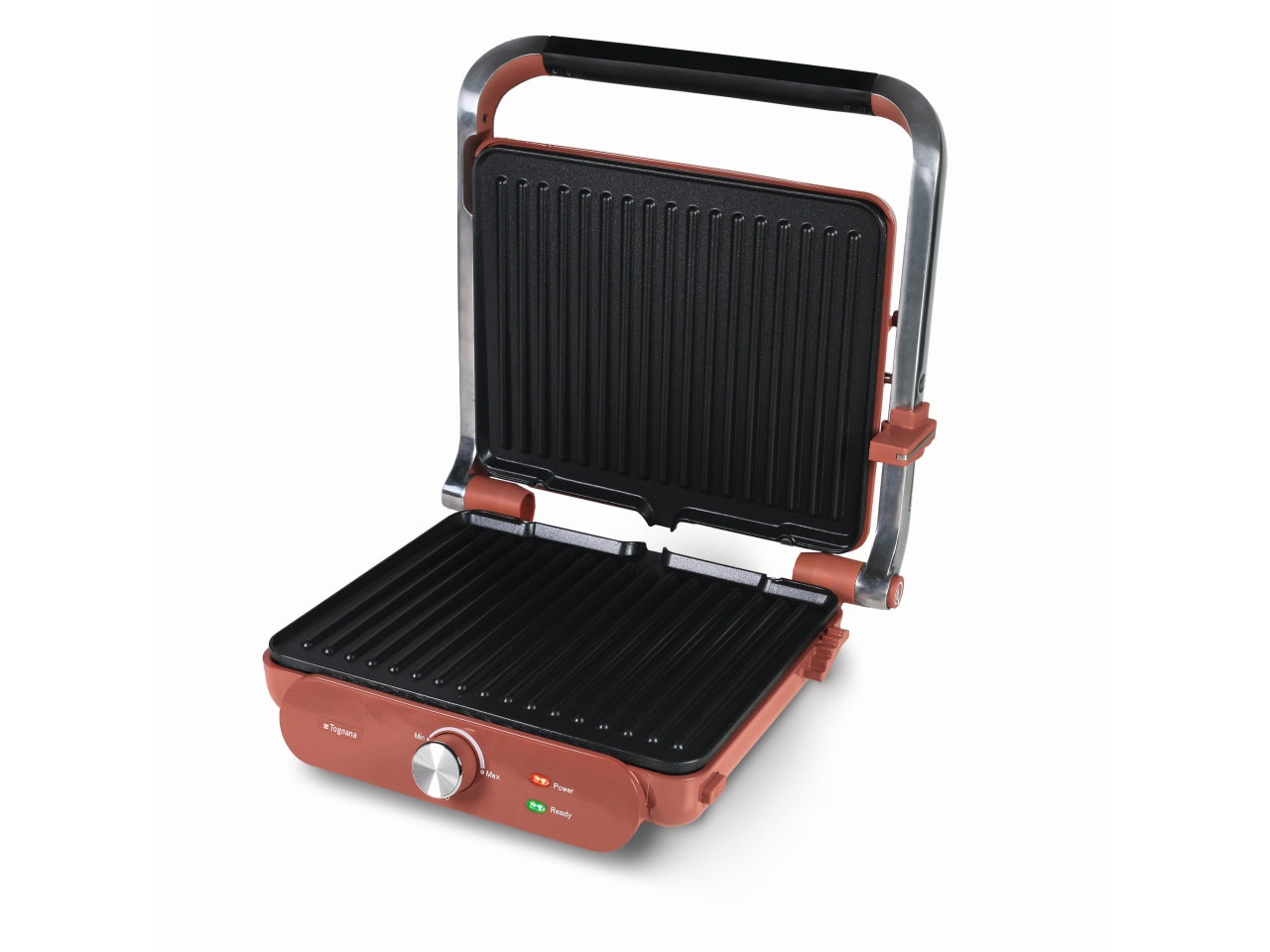 Iridea bistecchiera elettrica 2000w colore rosso