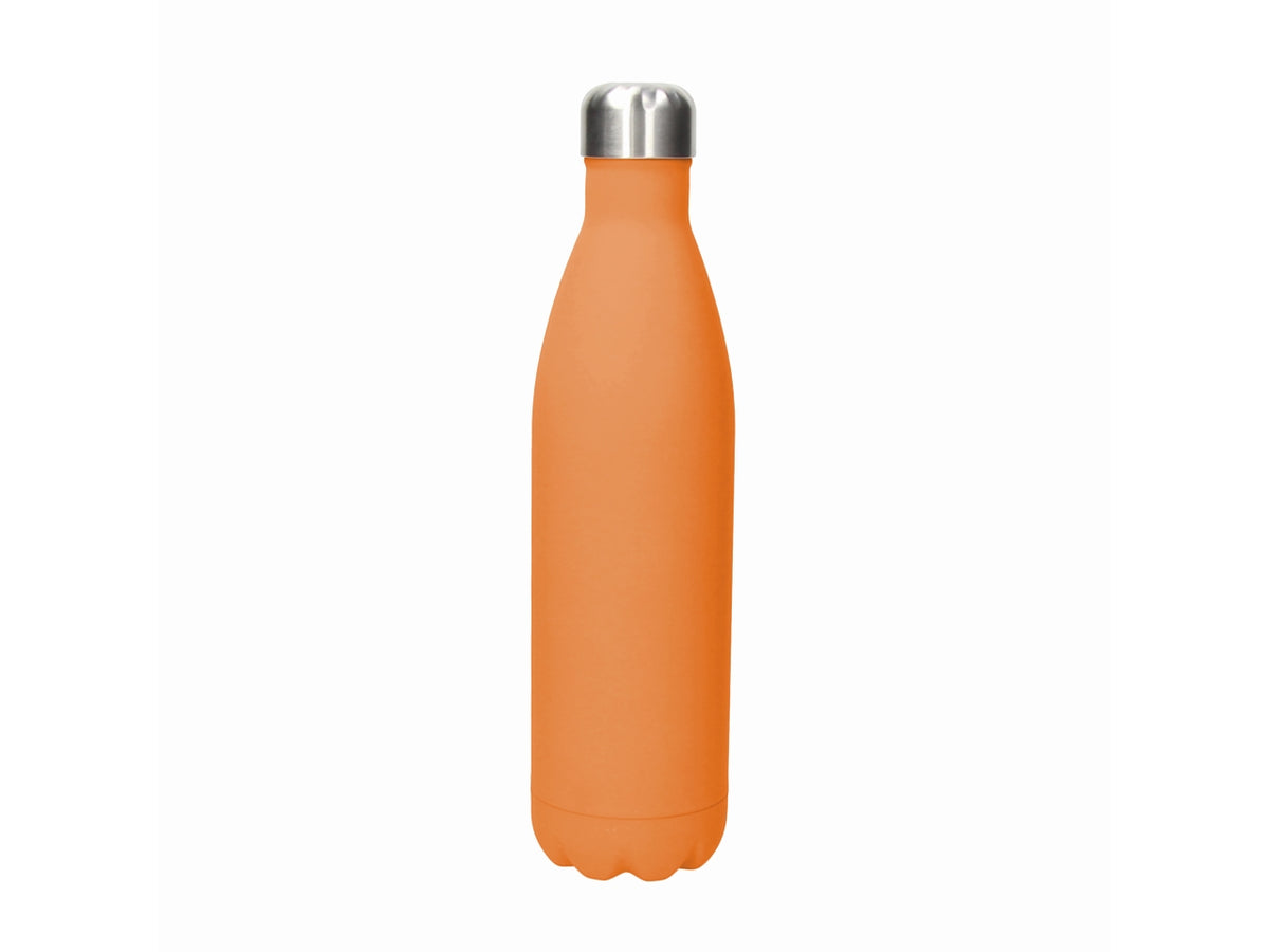 Grancucina natural love borraccia da 1 litro colore arancio
