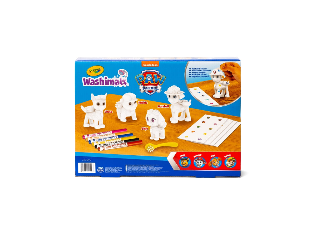 Washimals pets paw patrol 4 cuccioli assortiti