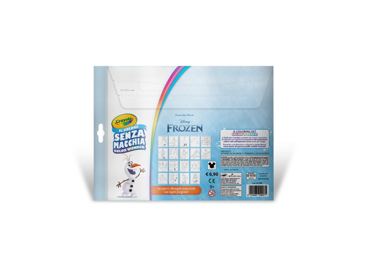 Coloring disney frozen album da colorare