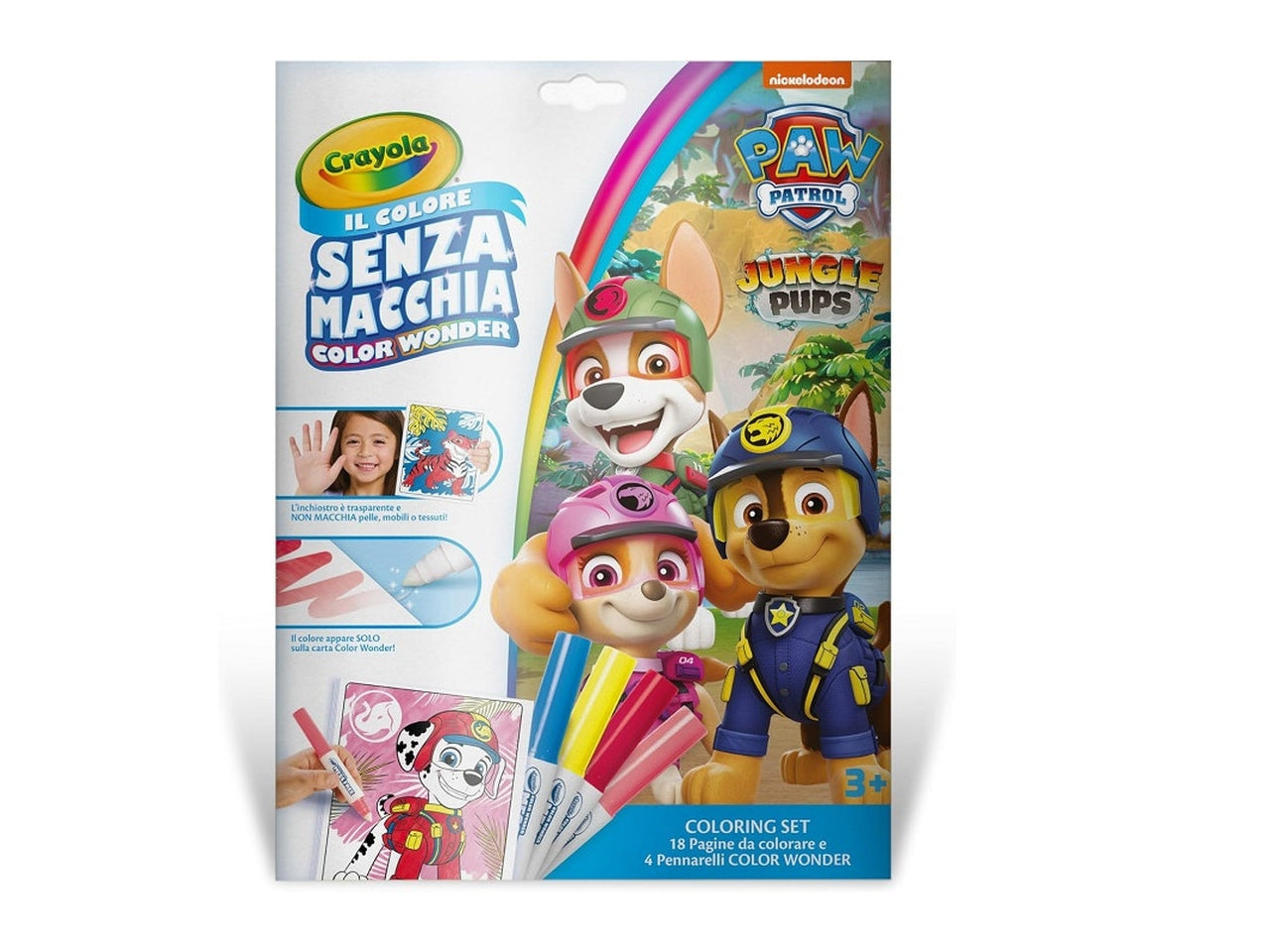 Color wonder paw patrol album da colorare