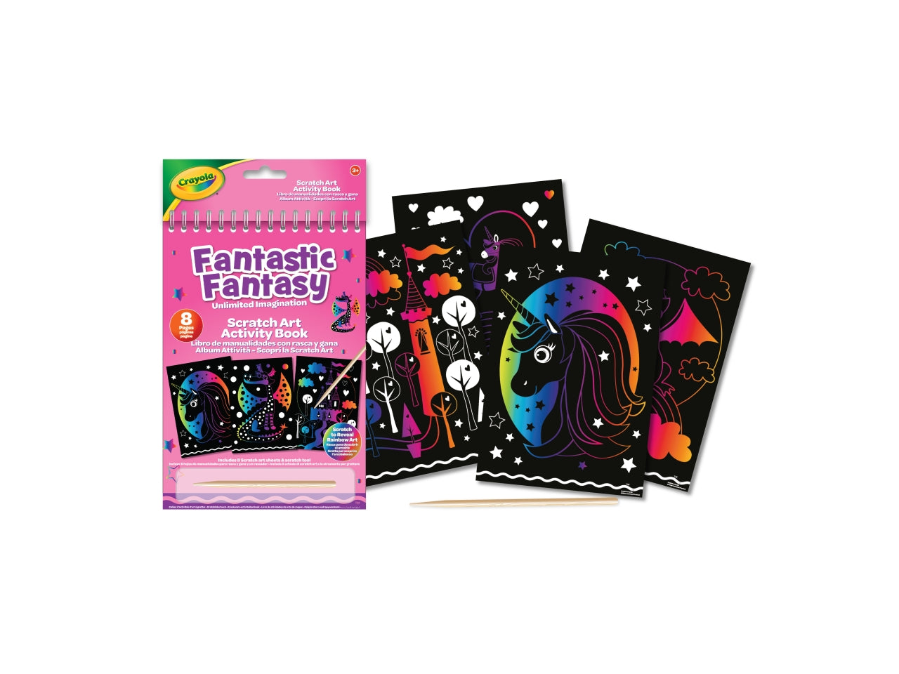 Album per Scratch Art Fantastic Fantasy