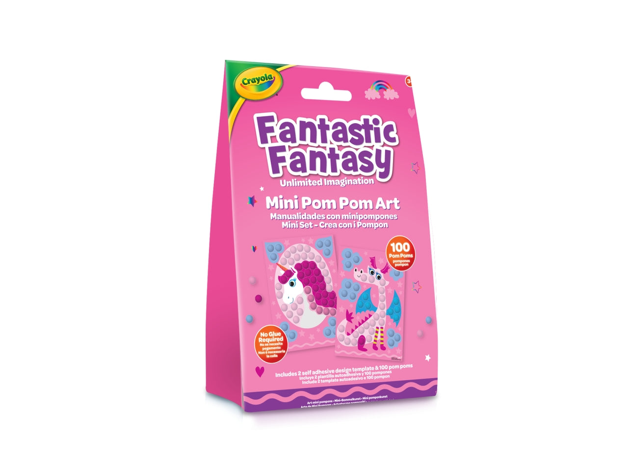 Mini Set Crea con i Pompon Fantastic Fantasy