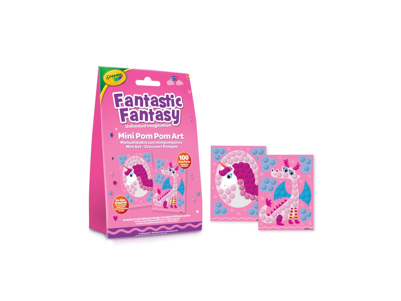 Mini Set Crea con i Pompon Fantastic Fantasy