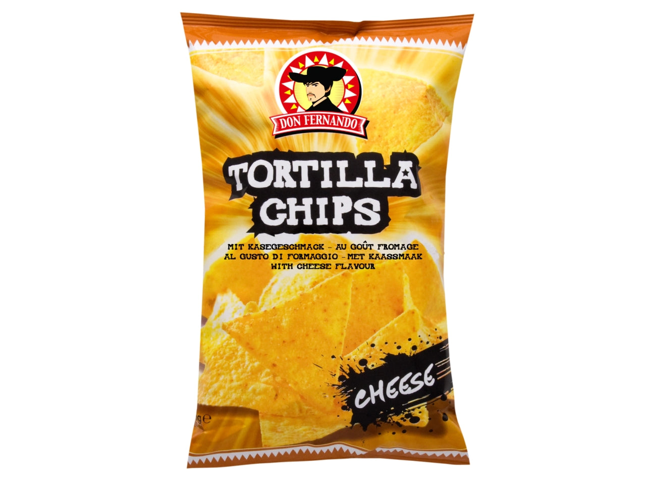 Tortilla chips al gusto di formaggio 200g