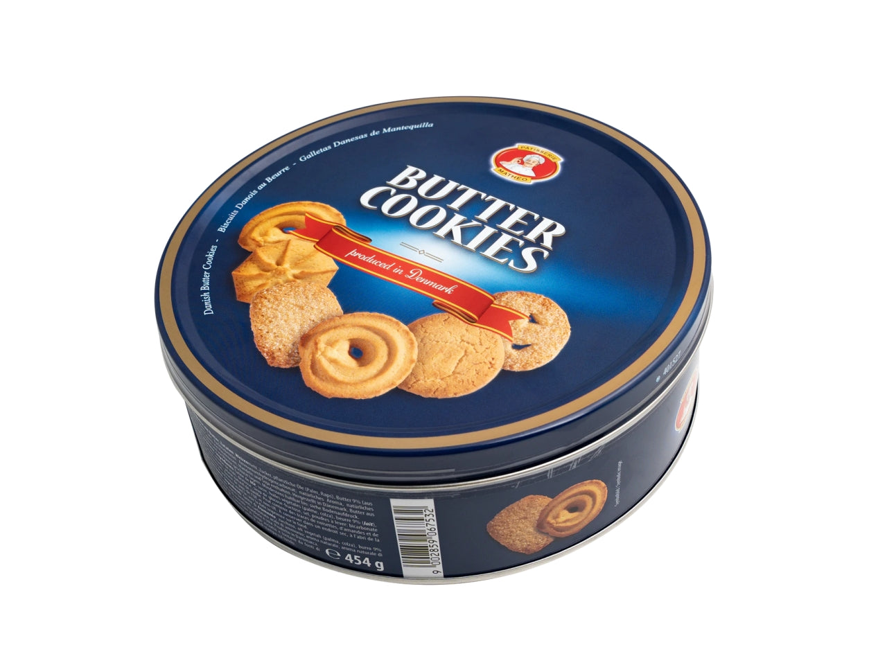 Butter cookies biscotti al burro in scatola di latta 454g