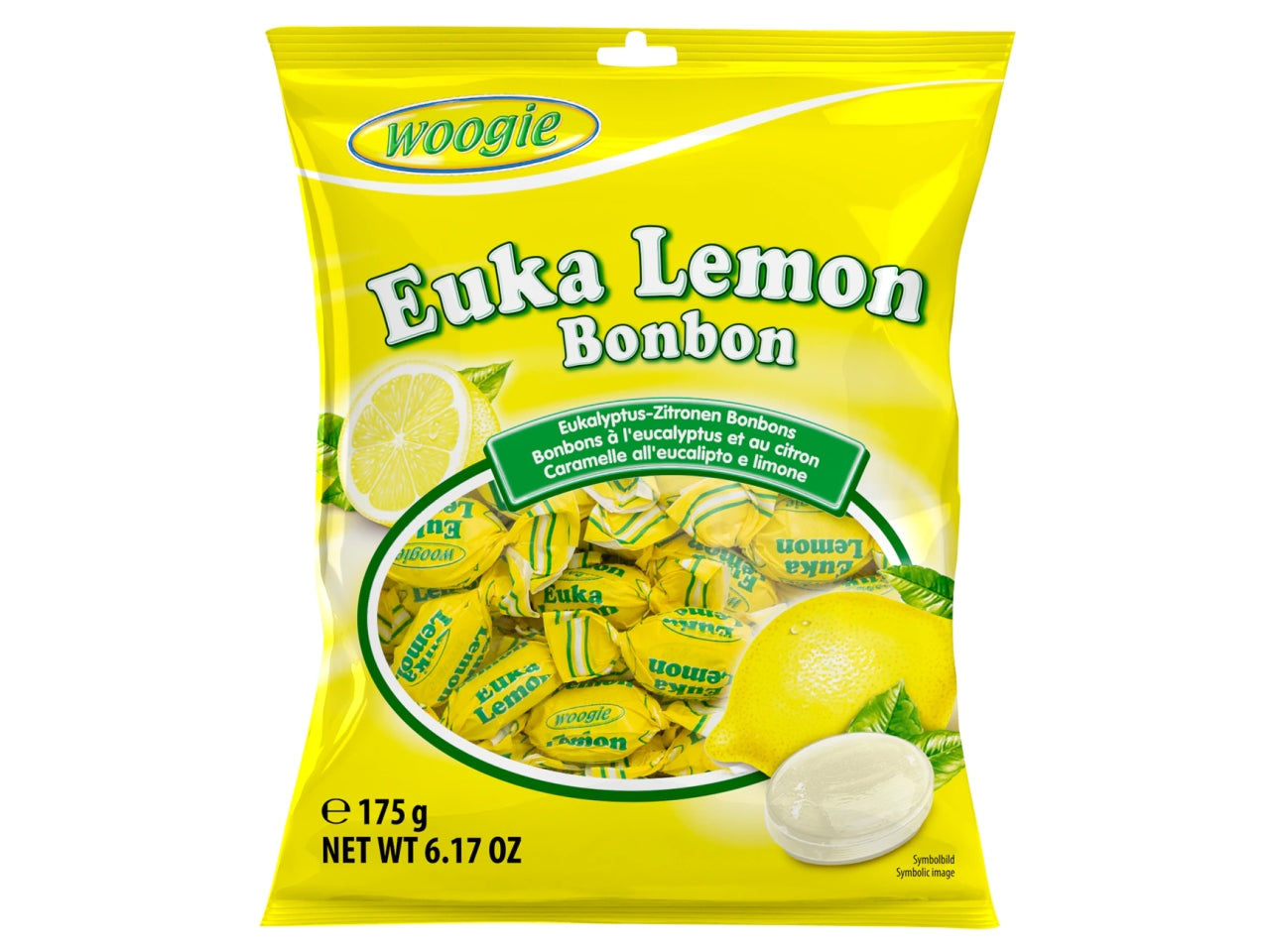 Caramelle eucalipto limone busta da 175g