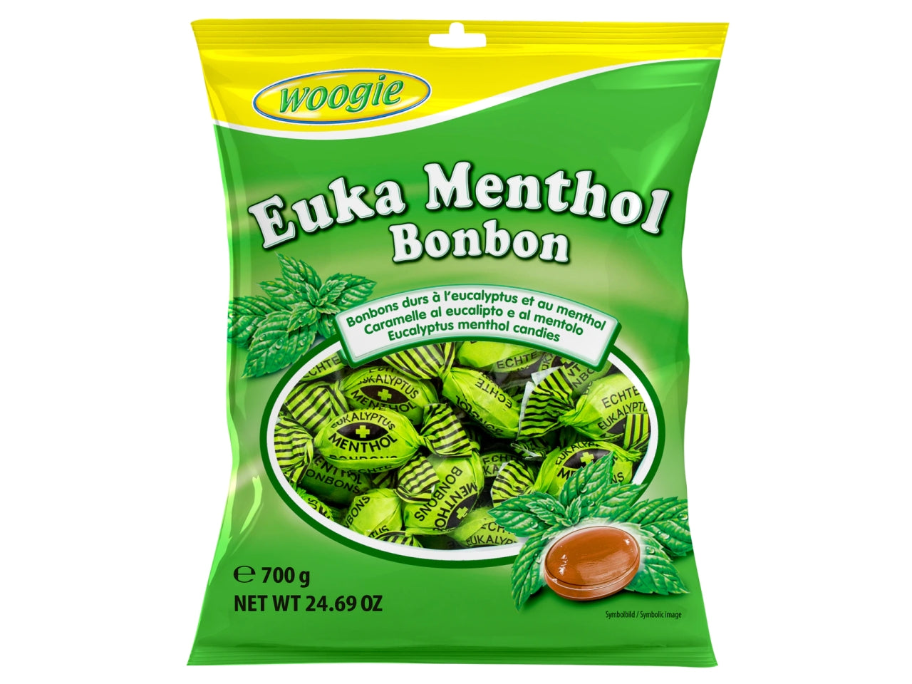 Caramelle eucalipto mentolo busta da 700g