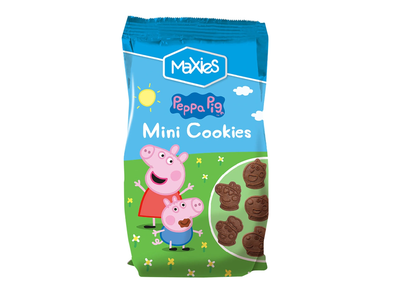 Peppa pig mini cookies al cacao 100g