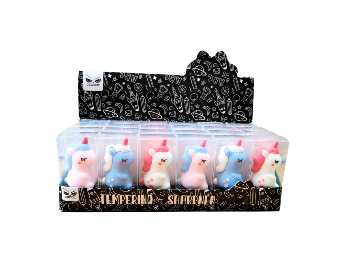Temperino unicorno & gomma