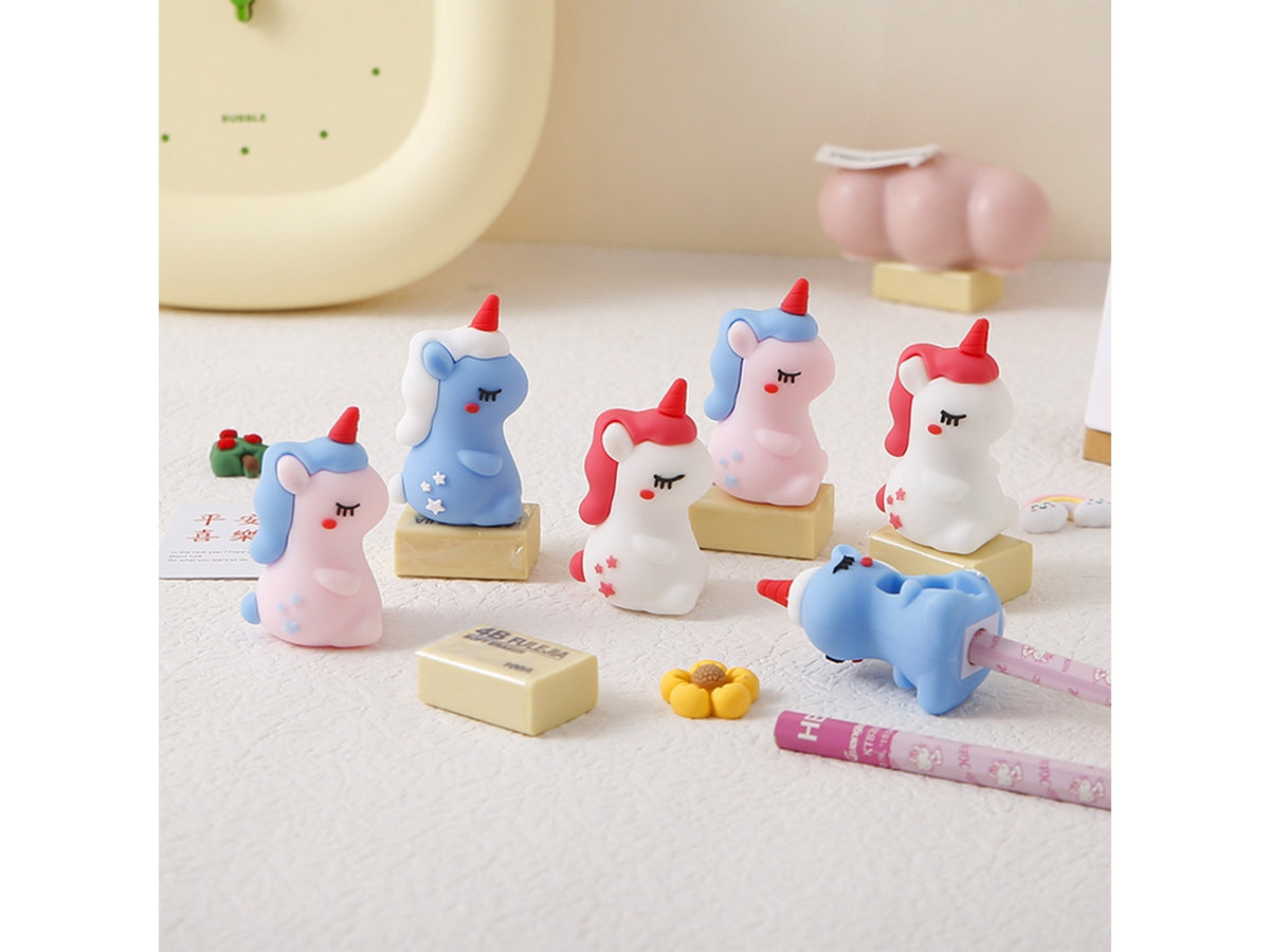 Temperino unicorno & gomma