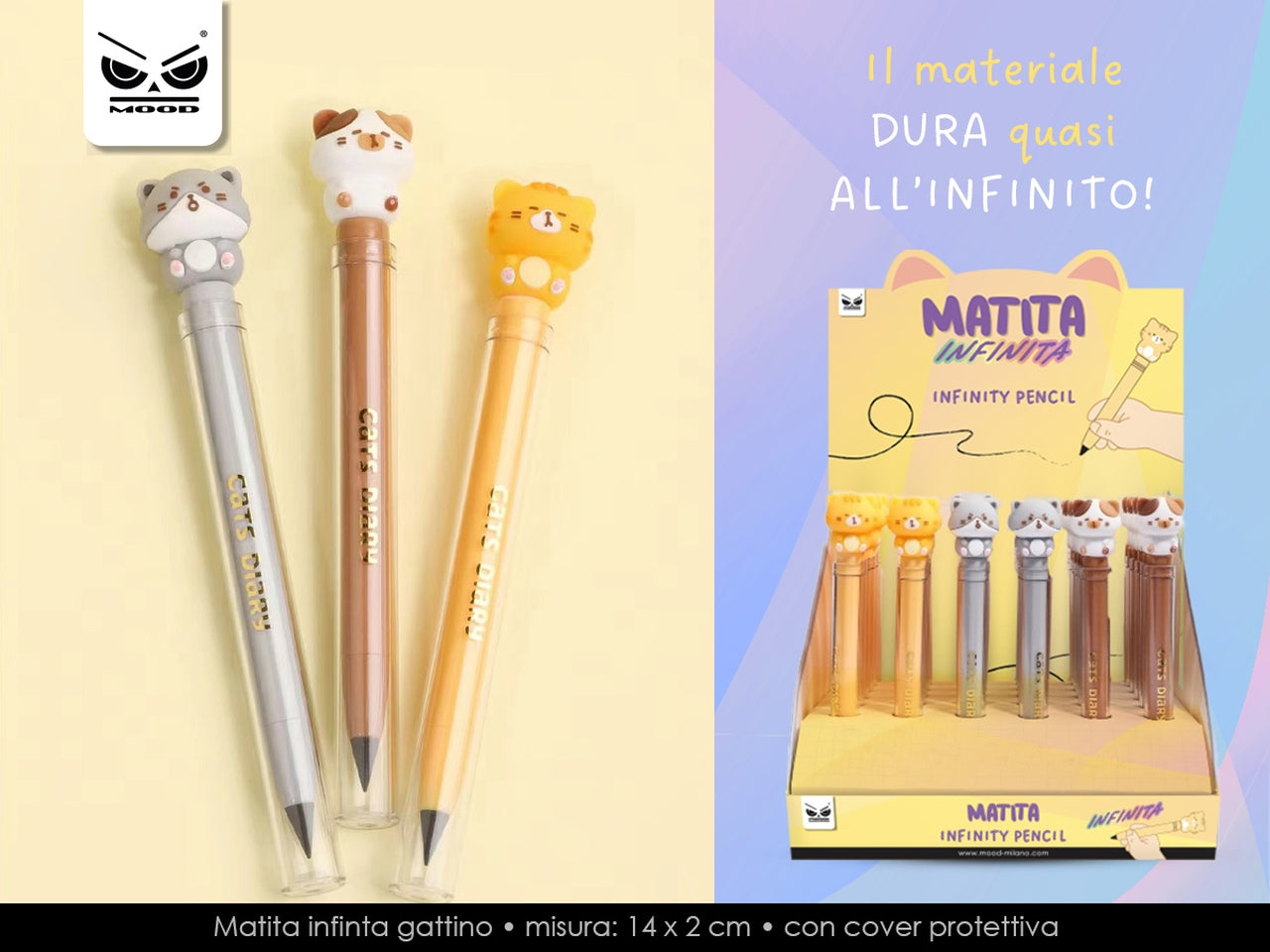 Gattino matita infinita