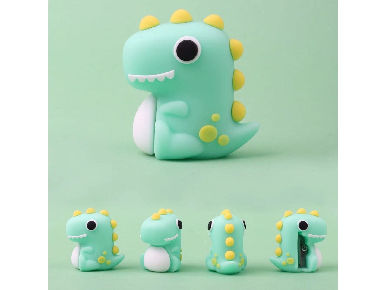 Dinosauro temperino con contenitore