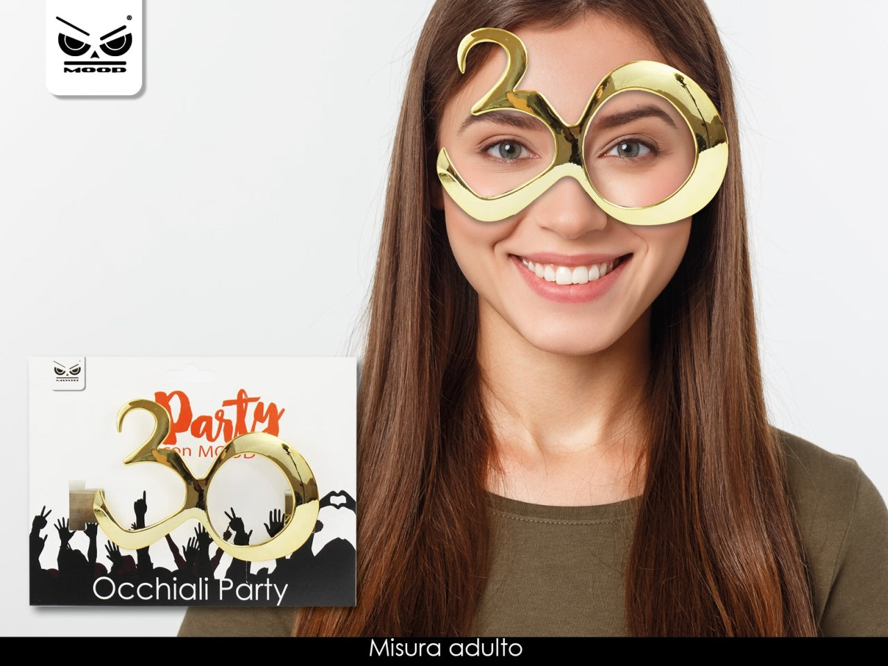 Occhiali gold 30 anni confezione da 6 occhiali