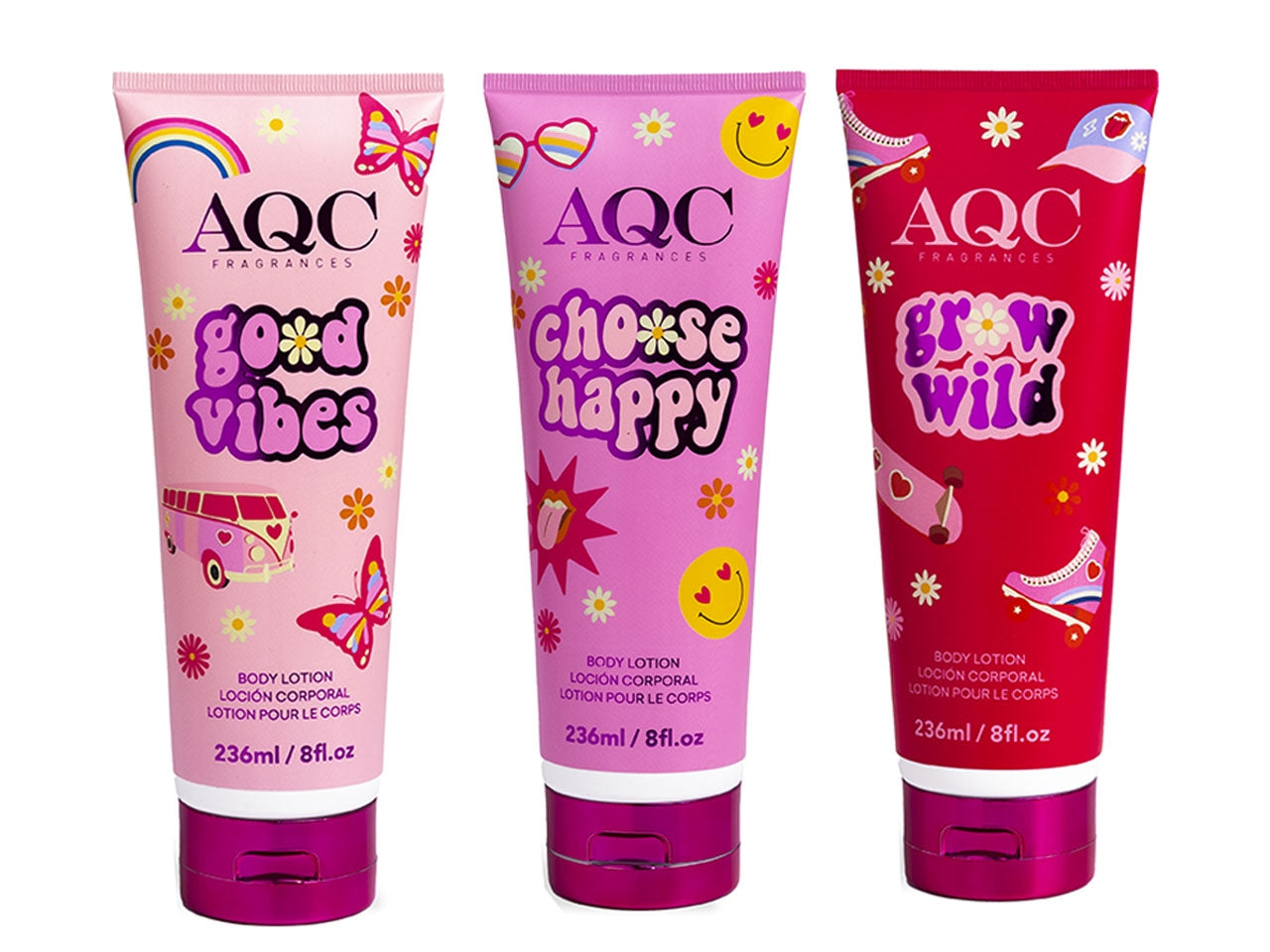Aqc pinky flow crema corpo fragranza floreale 236ml
