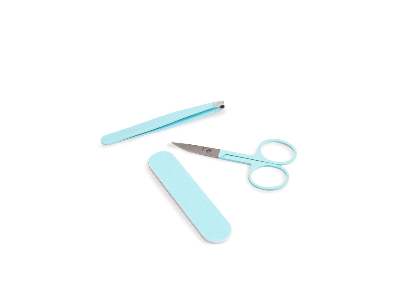 Idc institute set manicure forbicine, lima e pinzetta
