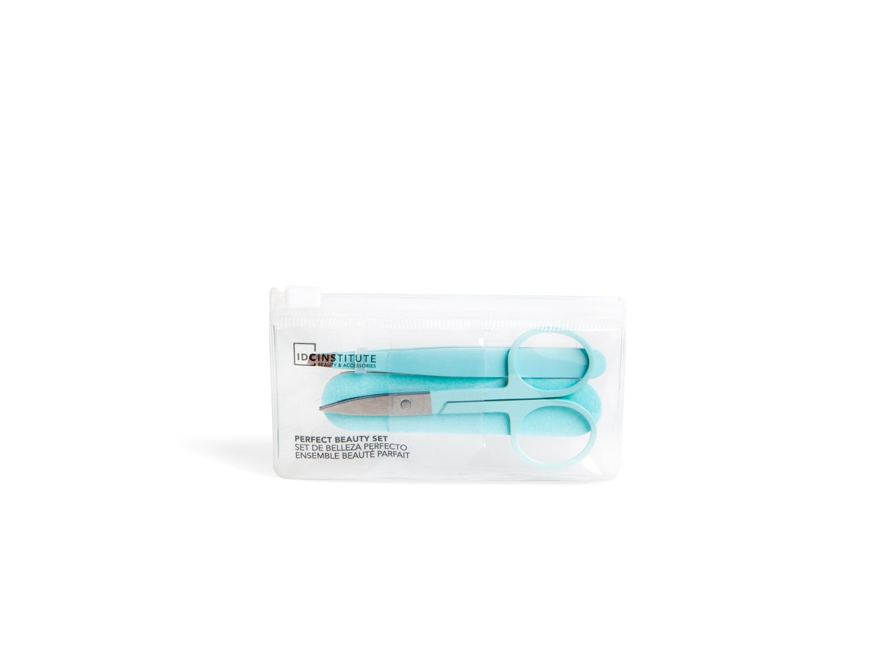 Idc institute set manicure forbicine, lima e pinzetta