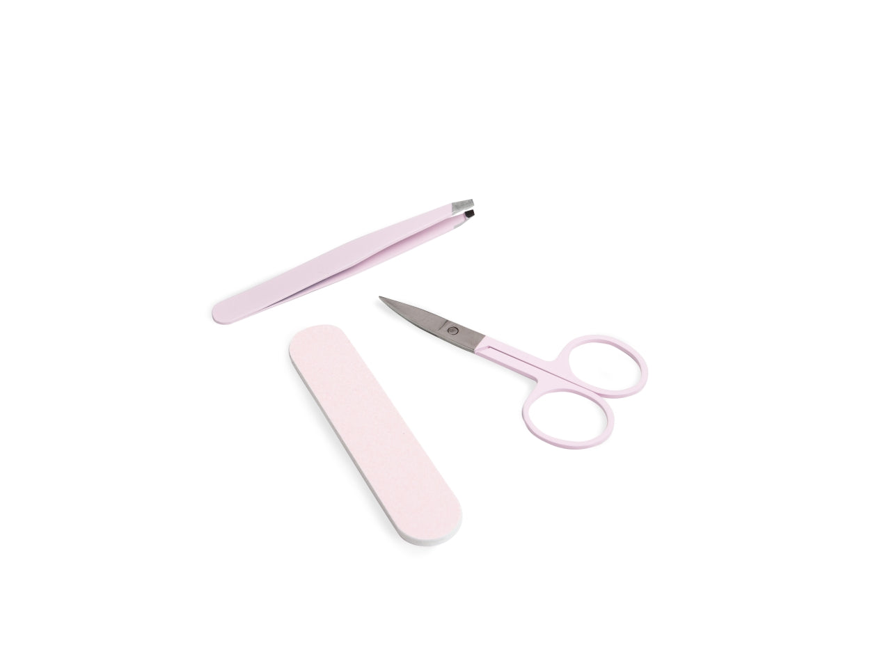 Idc institute set manicure forbicine, lima e pinzetta