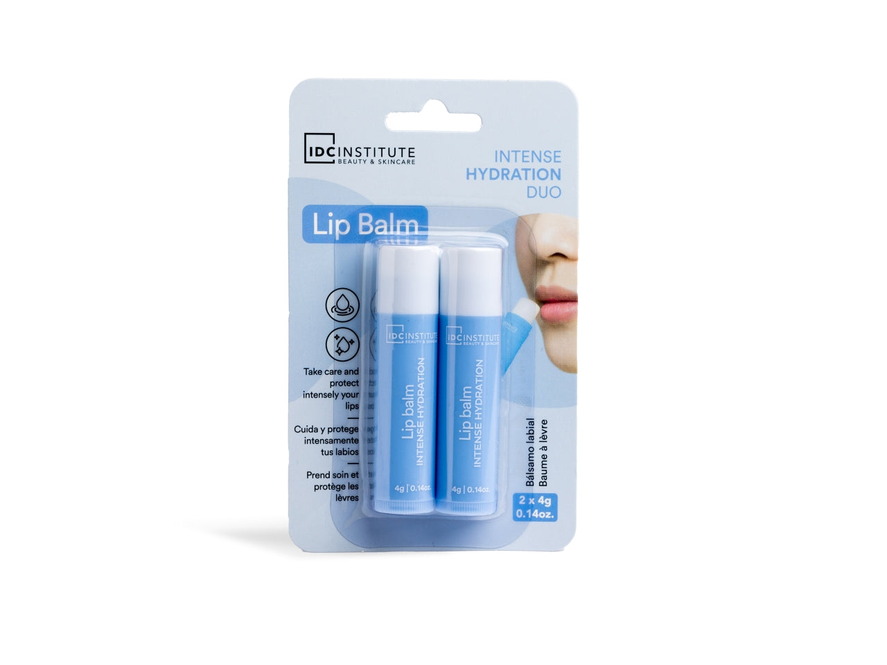 Balsamo labbra idratazione intensa blister 2 pezzi