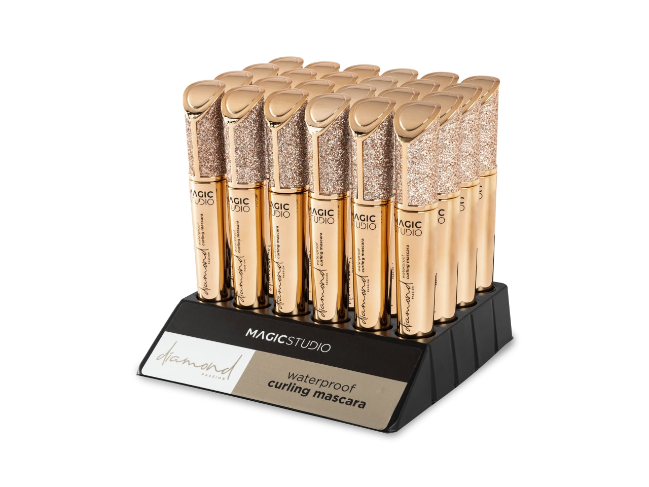 Magic studio diamond mascara waterproof curling