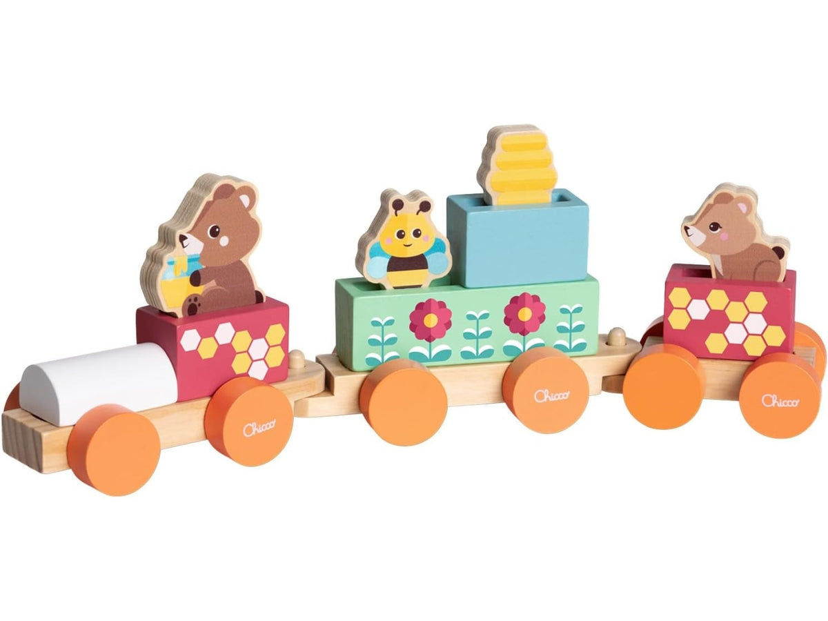 Chicco gioco legno treno degli degli orsetti