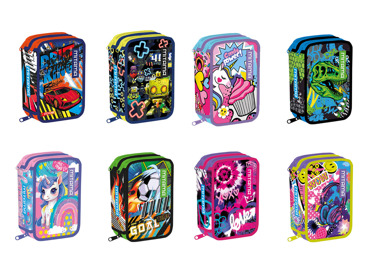Astuccio mitama triplo boy e girl