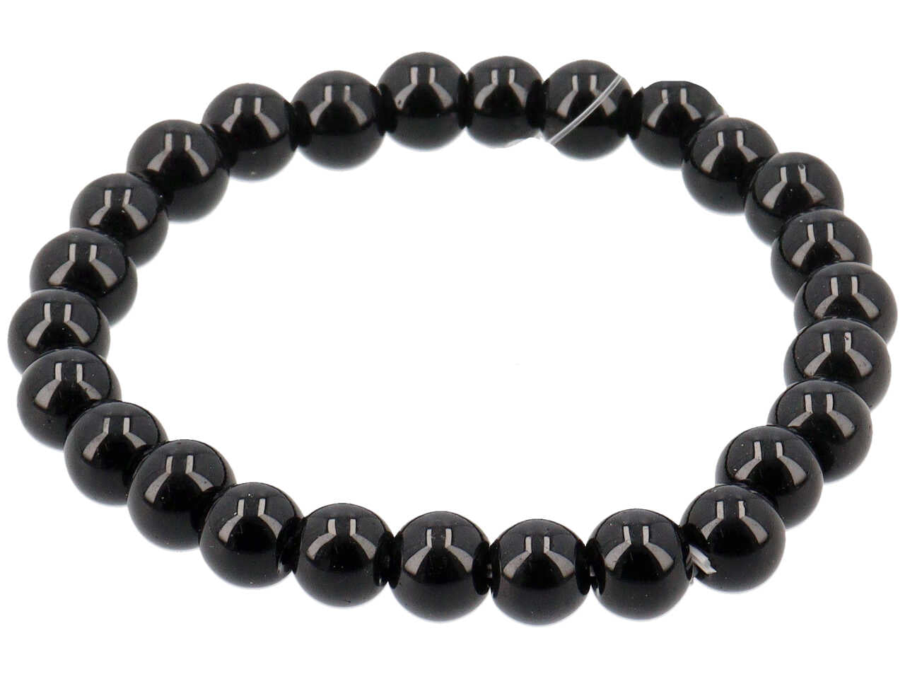 Bracciale elastico con perle 8mm