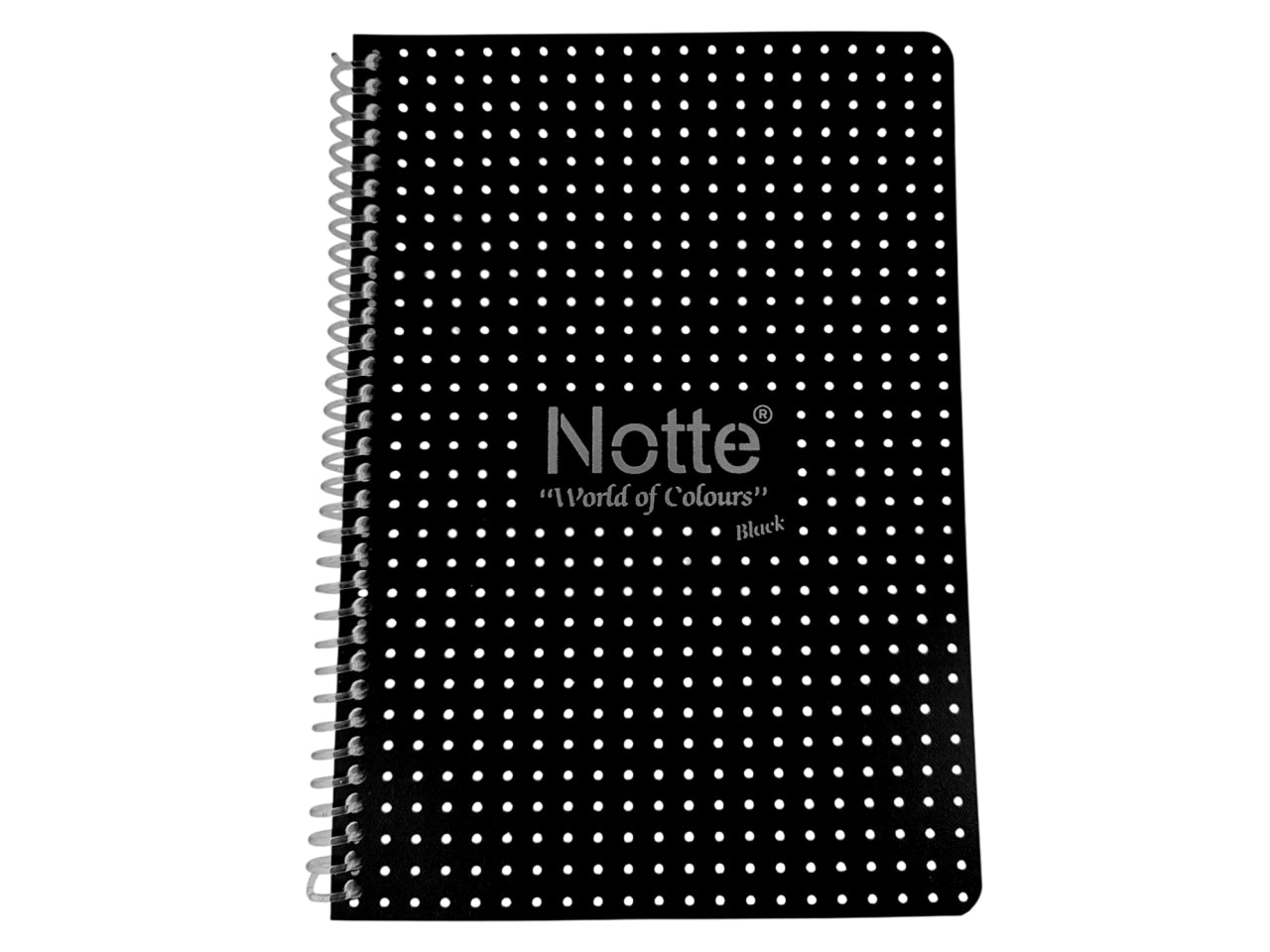Notte quaderno A5 con spirali e copertina plastificata 1R
