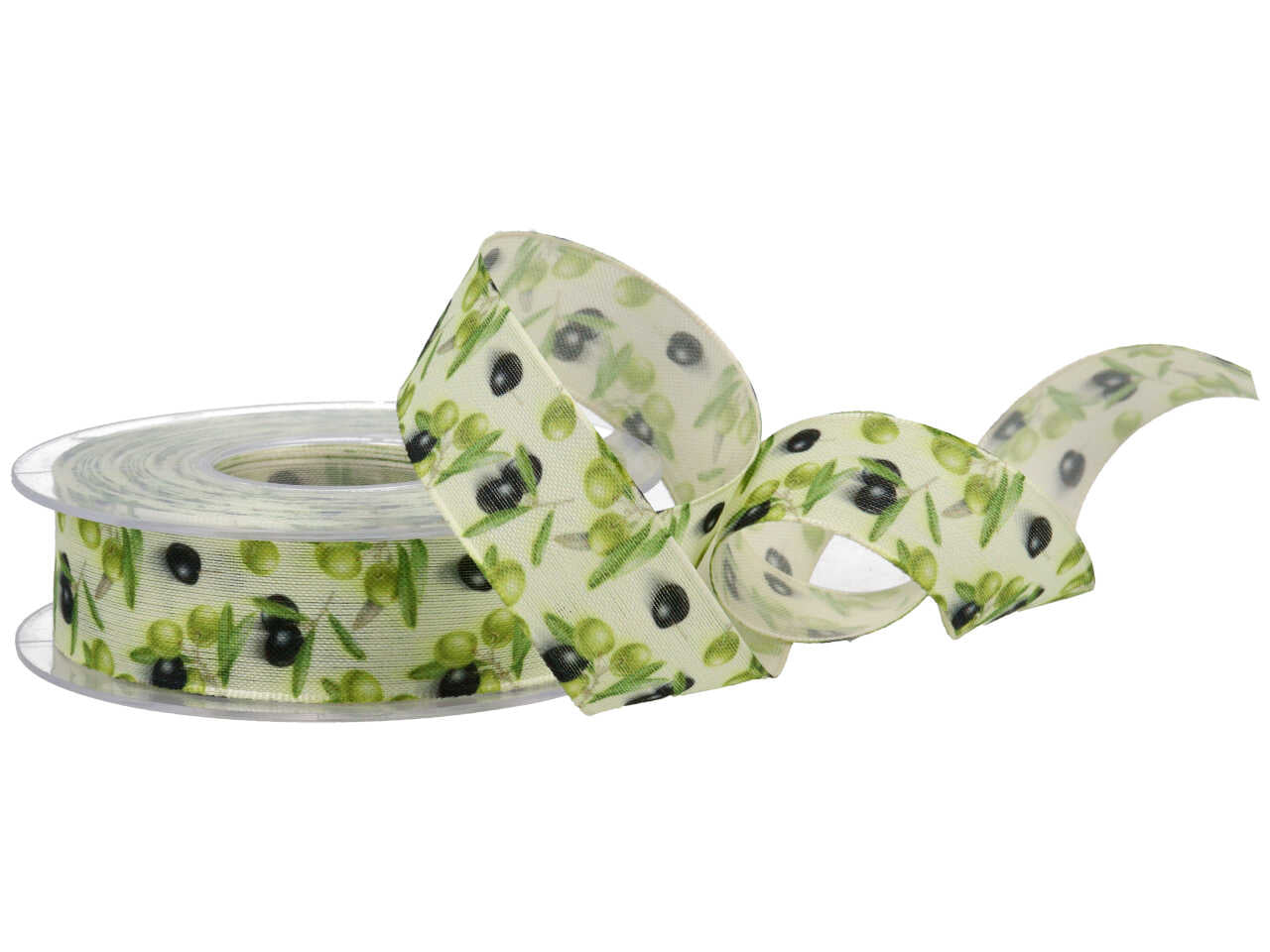 Nastro henry olive 25mmx15mt panna