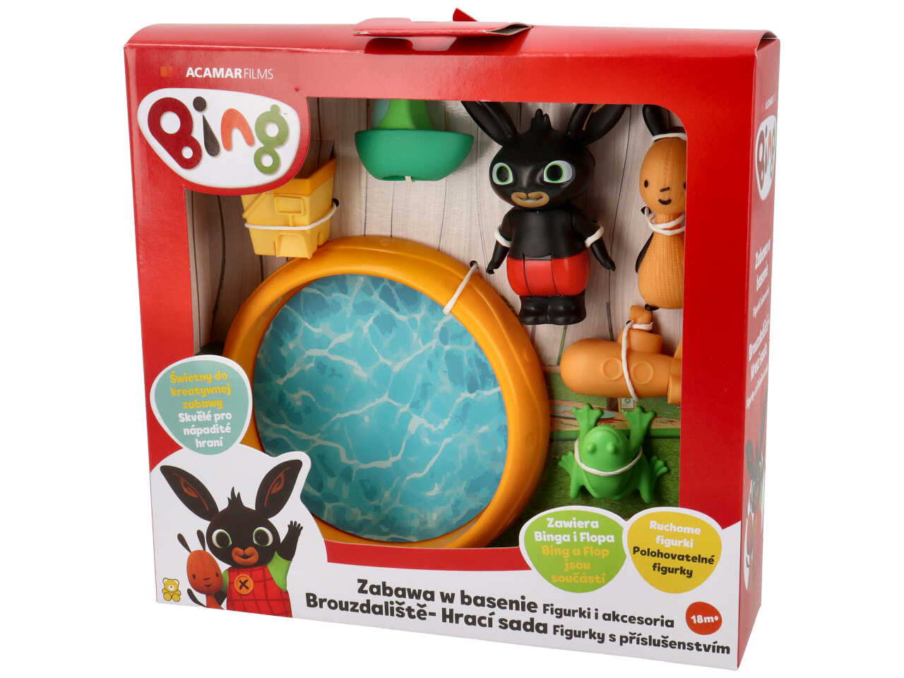 Bing playset tutti in piscina